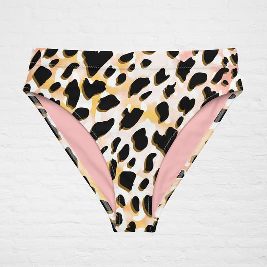 FIT LEOPARD BIKINI BOTTOMS