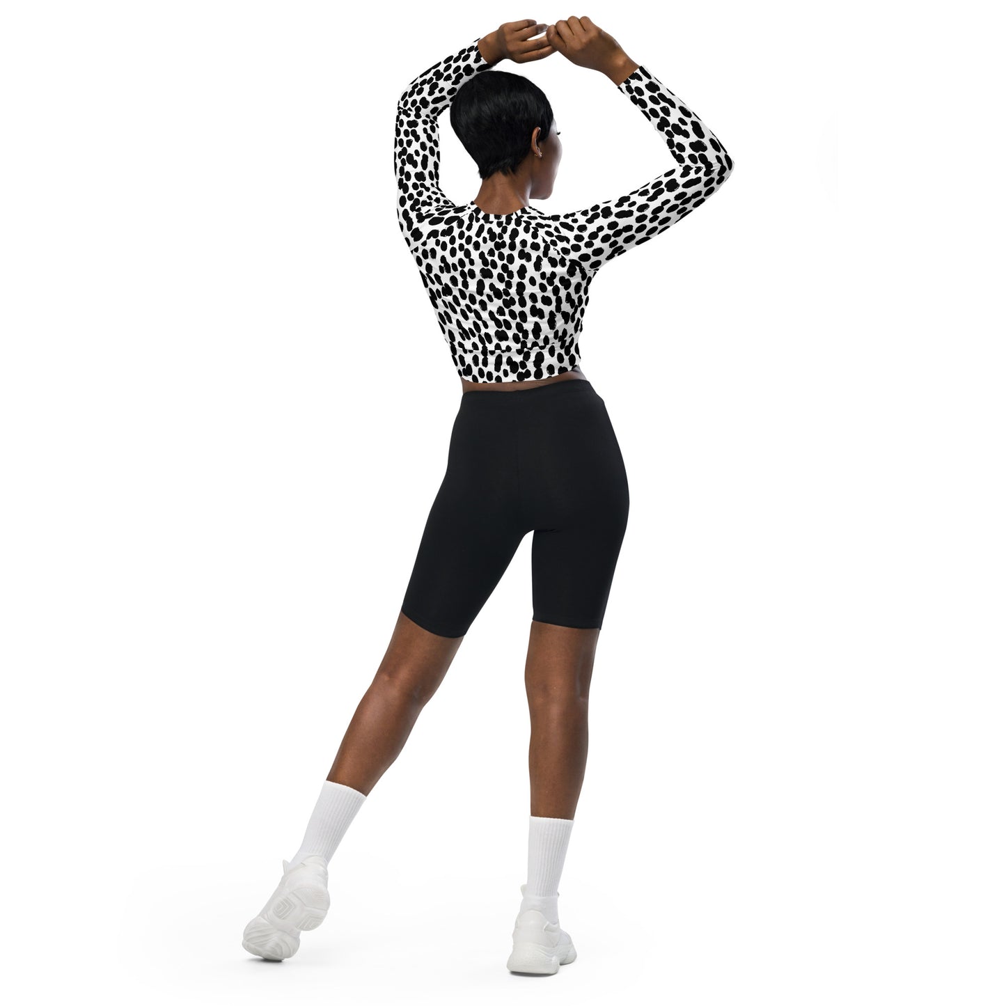 SPOTTY CROP/RASH VEST