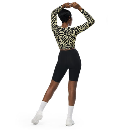 ZEBRA NINJA CROP/RASH VEST