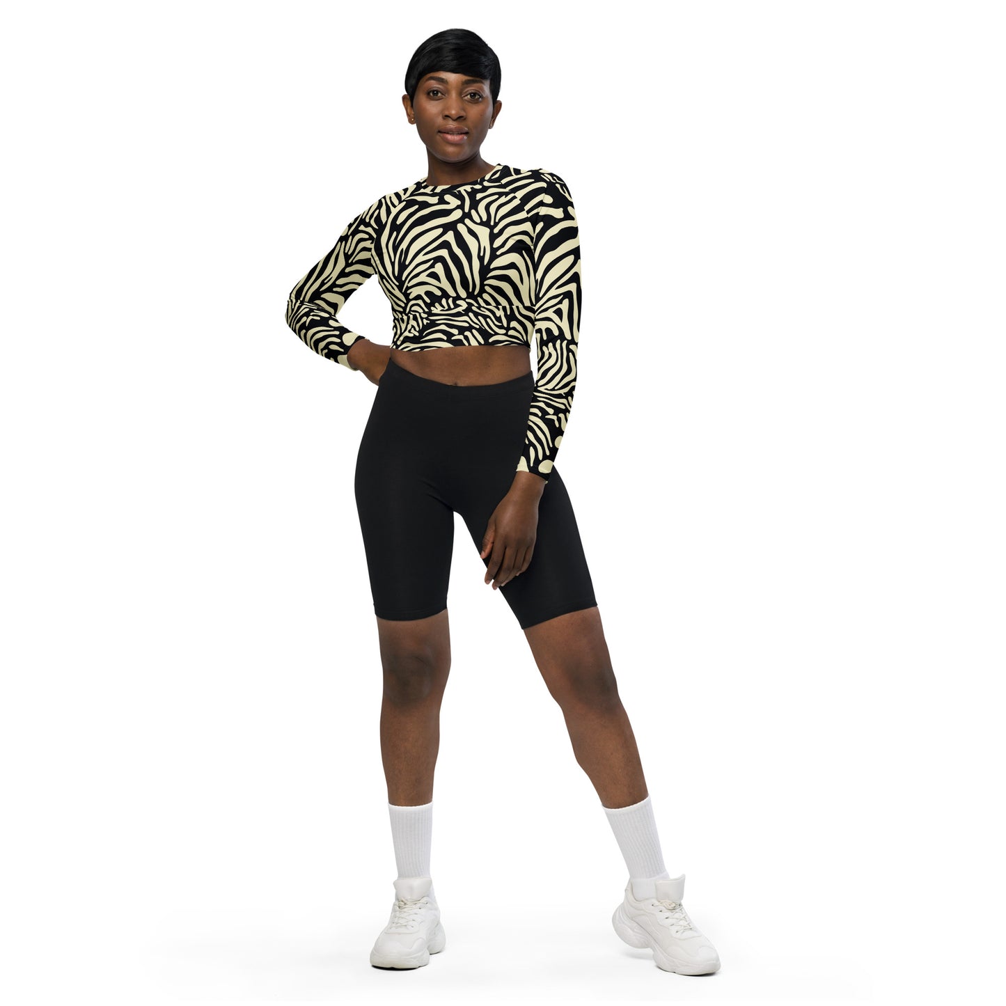 ZEBRA NINJA CROP/RASH VEST