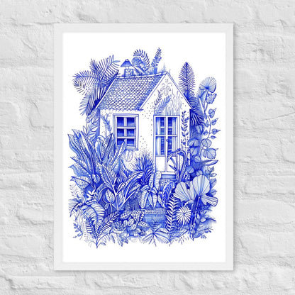 Framed Print: HOME SWEET HOME