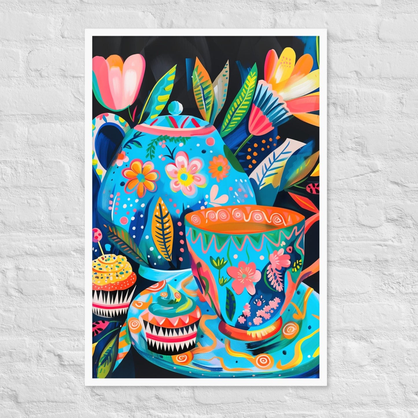 Framed Print: TIME FOR A CUPPA