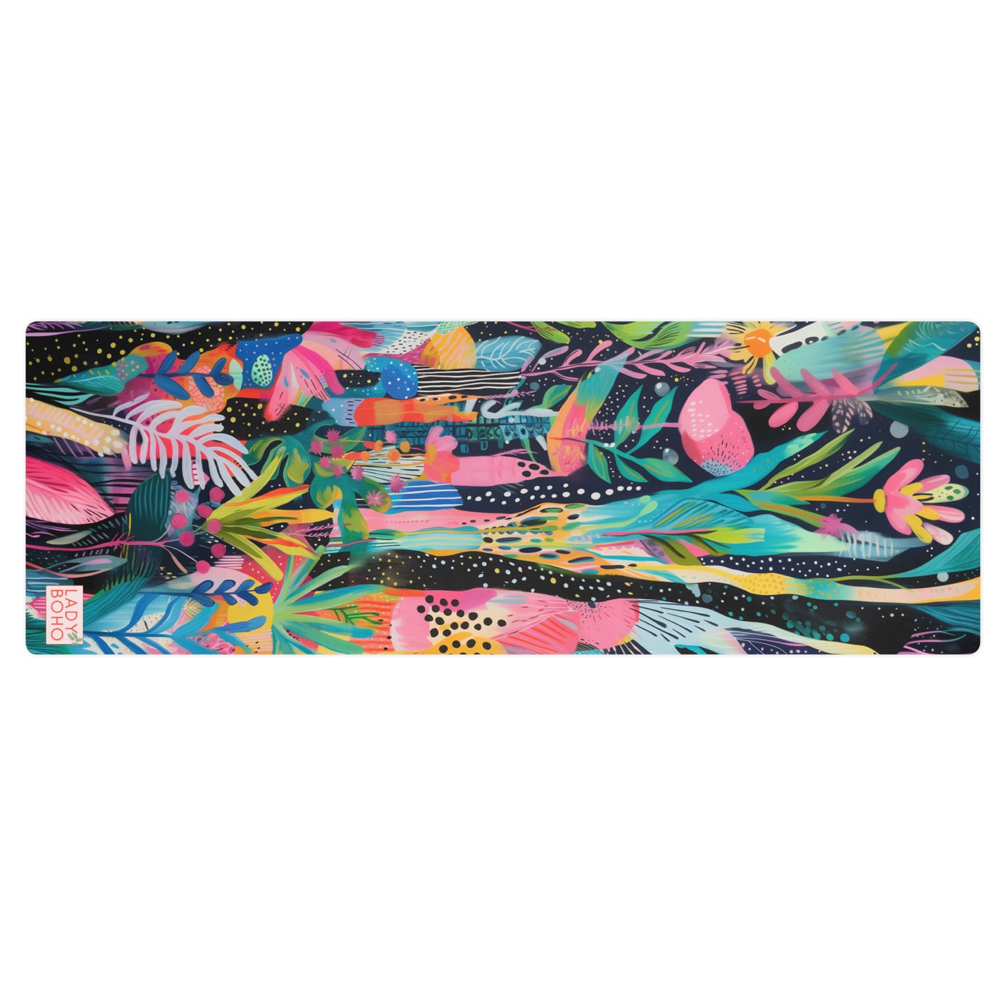 NEON JUNGLE YOGA MAT